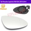 Passenger Driver Side Left or Right Door Side Heated Wing Mirror Glass Lens for Porsche Cayenne 958 92A Pre-facelift 2010-2014