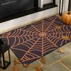 Halloween Crystal Velvet Doormat Halloween Theme Party Decoration Kids Favor Pumpkin Ghost Doormat Trick or Treat Party Supplies