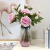 2 Head Feel Moisturizing Simulation Peony Home Living Room Decoration Fake Flowers