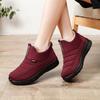 24 New Old Beijing Cloth Shoes Women's Velvet Thickened Casual Short Boots Winter Warm Mother Shoes Non-slip Cotton Shoes Women