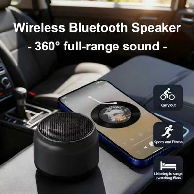 Беспроводная Bluetooth-колонка Портативная Мини Уличные Беспроводные Колонки Музыка Объемный Звук Громкий Динамик HD Голос Шокирующий Бас