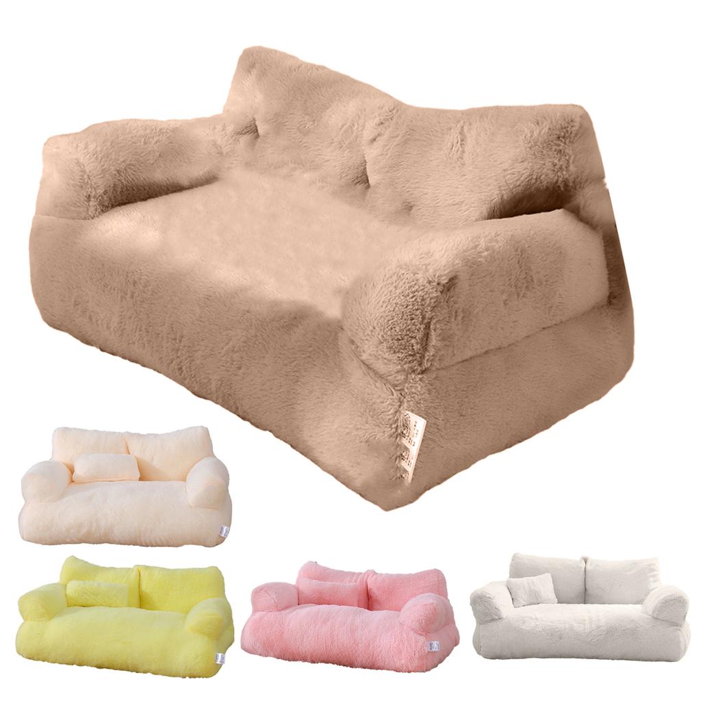 1 компл. диван для домашних животных, мягкая удобная кровать для домашних животных, съемное моющееся гнездо для собак, нескользящая подушка для сна для кошек, товары для домашних животных