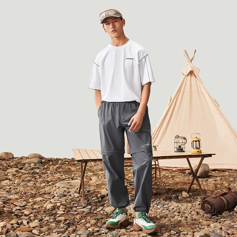 Футболка с коротким рукавом и круглым вырезом Li Ning CF, мужские футболки ATSU609-3