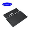 For BMW X1 X2 F48 F49 F39 Front Console Cup Holder Sliding Shutters Cover Trim Center Roller Blind Cover Replacement 2016-2021