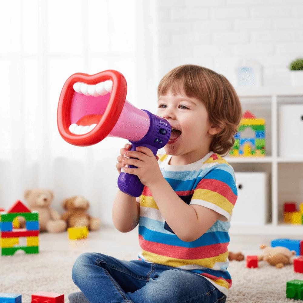 Lightweight Voice Changer Portable Megaphone Novelty Loud Speaker Halloween