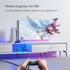Stand for PS5 KIWIHOME Vertical Stand for PS5 Charging PS5 Peripherals RGB Effect 2 Controllers Charging Stand 3 USB Ports Cooling for PS5 Cooling Fan
