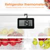 Refrigerator Hanging Thermometer LCD Display Waterproof Freezer Digital Thermometer Battery Operated High Accuracy Fridge Temperature Gauge