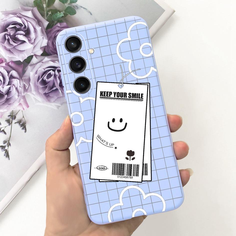 Для чехла Samsung Galaxy A15 Чехол для телефона Модный узор Мягкий силиконовый чехол Для Samsung A15 Hoesje A 15 GalaxyA15 SM-A155F Funda