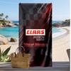 CLAAS Custom Beach Towel, Print Your Name Text Lightweight Absorbent Towel for Swimming Travel