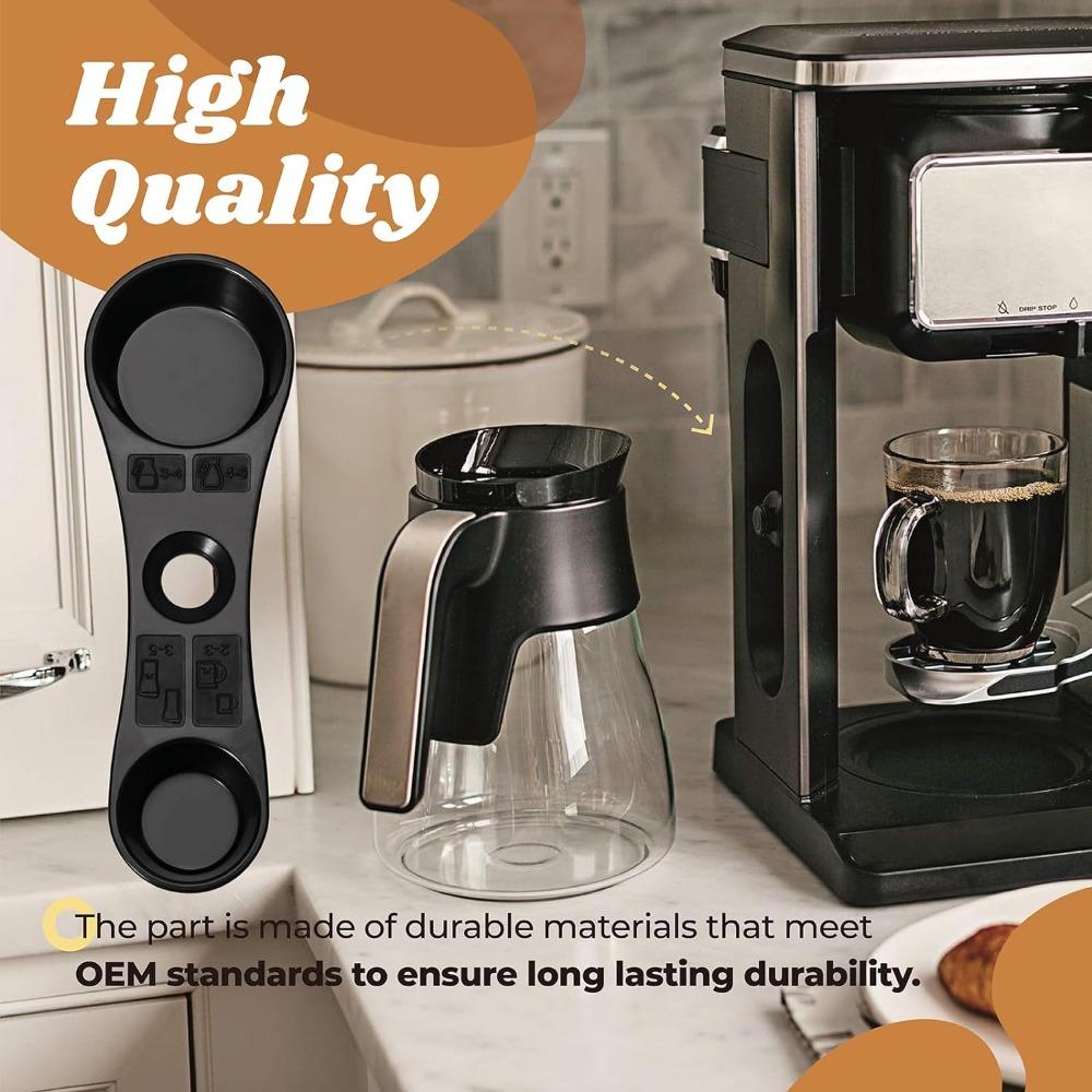 Черная умная мерная ложка для кофе для Ninja Двусторонняя мерная ложка для CF090 CF091 CF092 CF097