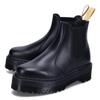 Доктор. Ботинки Челси Dr. Martens Боковая резинка Мужские Женские Платформа 2976 QUAD PLATFORM CHELSEA черные 27560001 BLACK 22.0 см