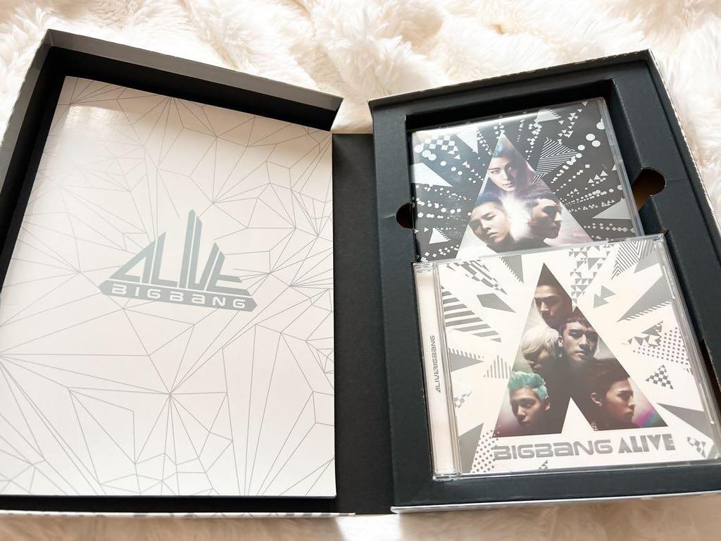 [Б/У] BIGBANG ALIVE Издание первого пресса, лимитированное издание CD x 2DVD с фотобуком
