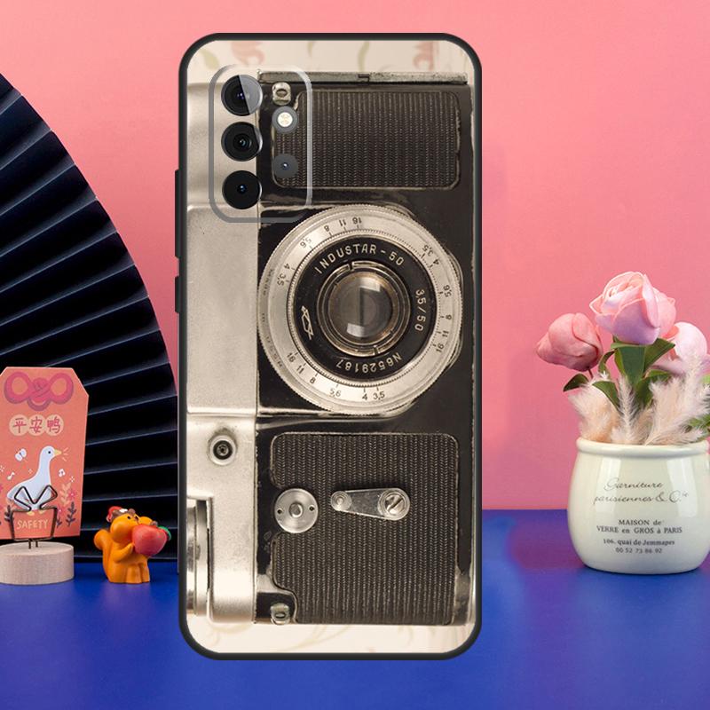 Ретро Камера Винтажный Чехол Для Samsung Galaxy A54 A34 A24 A14 A73 A53 A33 A23 A13 A52 A32 A22 A12 A51 A71 Обложка