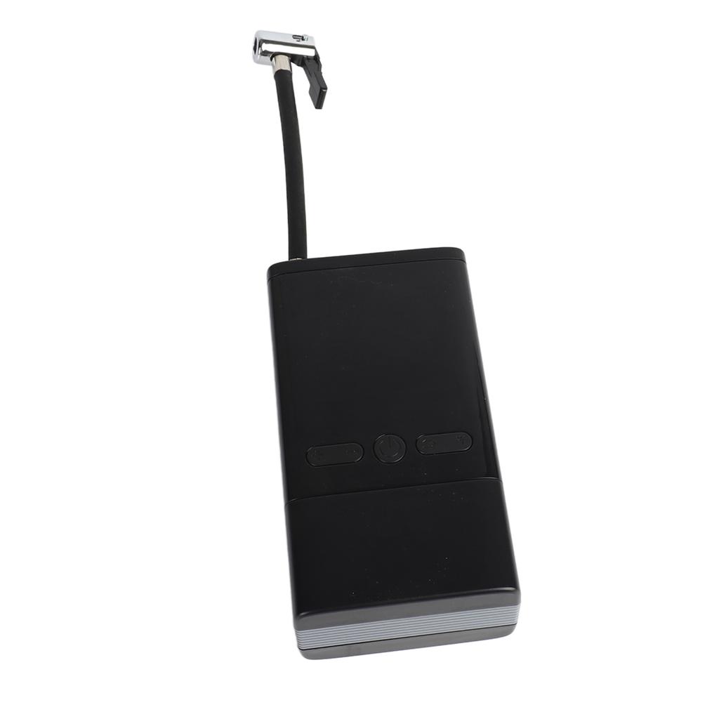 Цифровой дисплей Автомобильный насос для шин Беспроводной Портативный USB-перезаряжаемый Беспроводной Насос со светом для Мотоцикла Велосипеда Футбола Баскетбола Черный Металл Пласт