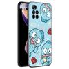 Cartoon Hangyodon Black Silicone Phone Case For Xiaomi Redmi Note 10 11 11S 12 13 4G 8 9 11T Pro 5G Plus 8T 9S 10S 12S