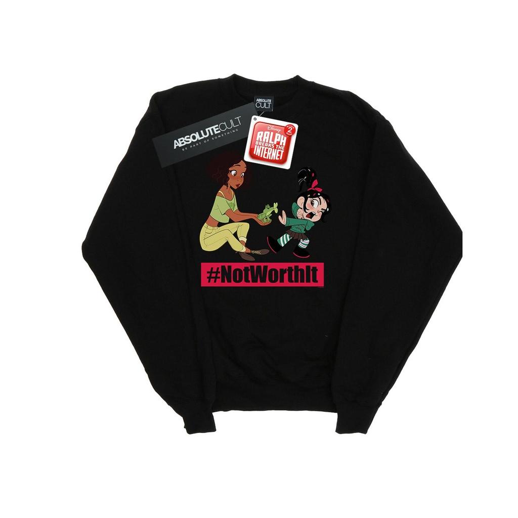 Disney Womens/Ladies Wreck It Ralph Tiana And Vanellope Sweatshirt