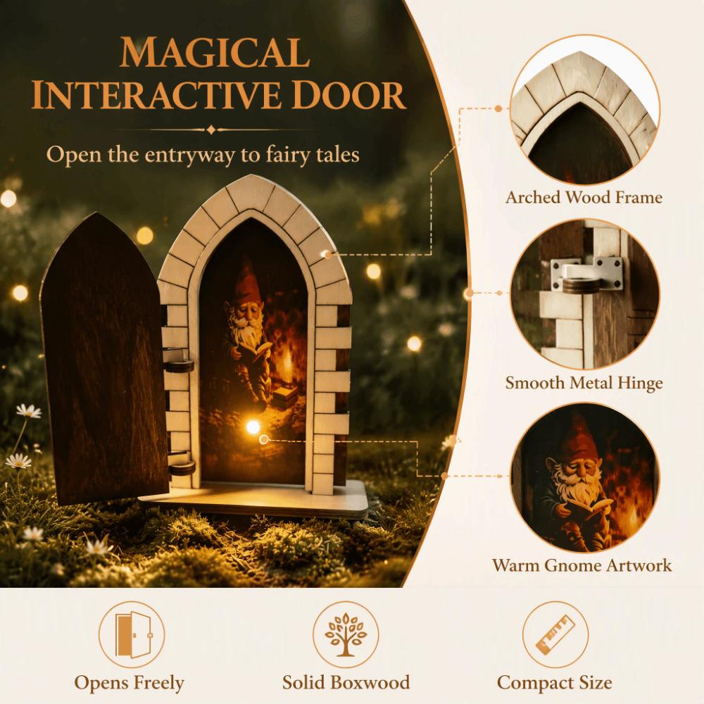 Mini Fairy Door Creative Christmas Door Decor Decorators Tabletop Decor Home Decor