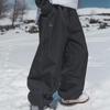 Мужские свободные повседневные брюки с манжетами — универсальный весенне-осенний модный дизайн для молодежи в больших размерах