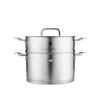ZWILLING Moment Глубокая кастрюля с крышкой и вставкой-пароваркой