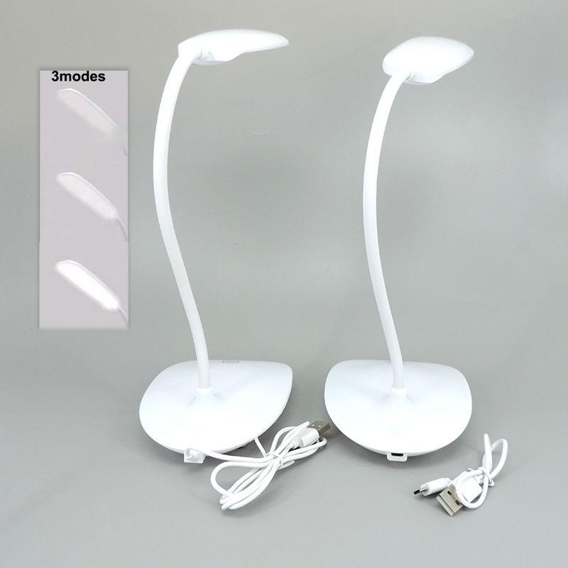 DC 5v перезаряжаемая USB зарядка мини светодиодная настольная лампа ночник для кровати чтение книги лампа для защиты глаз детская учебная настольная лампа