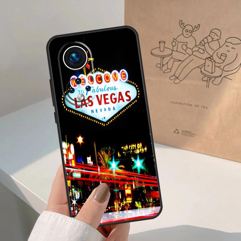 Лас-Вегас Знак СВЕТЫ Невада Рим Для Honor Магический 8 5 6 7 Pro Чехол Для Honor 400 200 Lite 50 70 90 X8c X8b X9a X9b X9c X9d Win