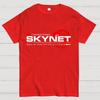 Cyberdyne Systems Skynet Мужская футболка с принтом Мягкая хлопковая футболка с влагоотводящими свойствами Летняя повседневная пляжная одежда Унисекс