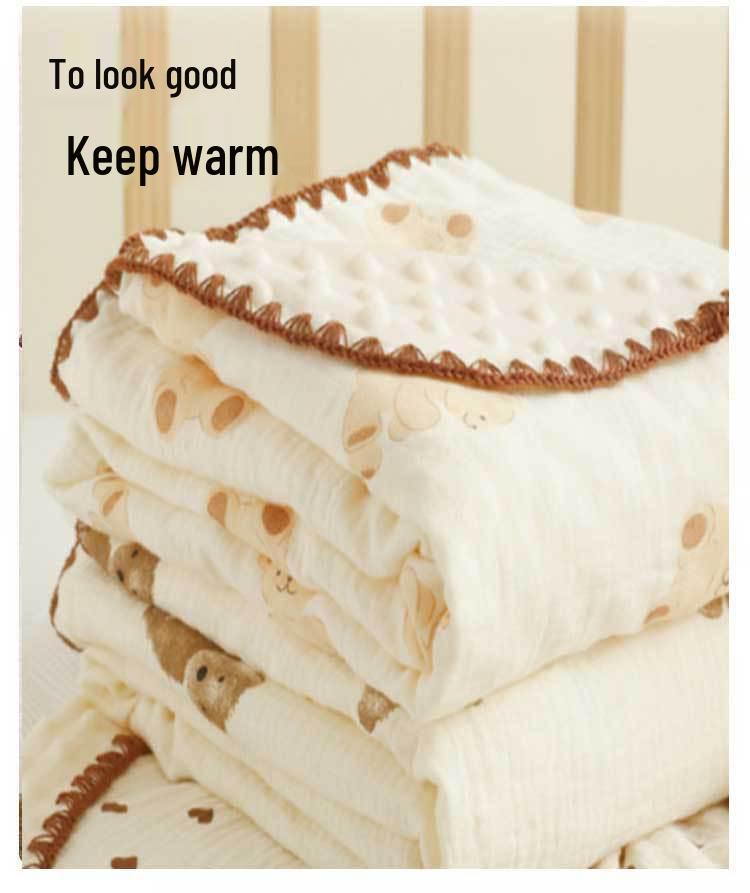 Хлопковое одеяло-марля для новорожденных на все четыре сезона: Детское полотенце, Одеяло для кондиционера, Покрывало для сна