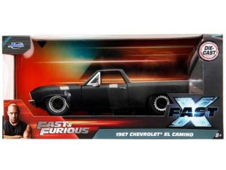 Jada TOYS Jada Toys Scale and Chevrolet El 124 "Fast Furious" "1967 Camino"