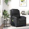 VidaXL Reclining Massage Armchair, Seat with Armrests, Relaxation Chair with Backrest, Living Room TV Armchair, 371793