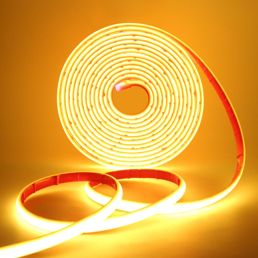 IP68 Solar Powered COB LED Neon Strip Light 24V 320LEDs/m High Density Flexible Ribbon Remote Control 1-10m Outdoor Garden Lamp