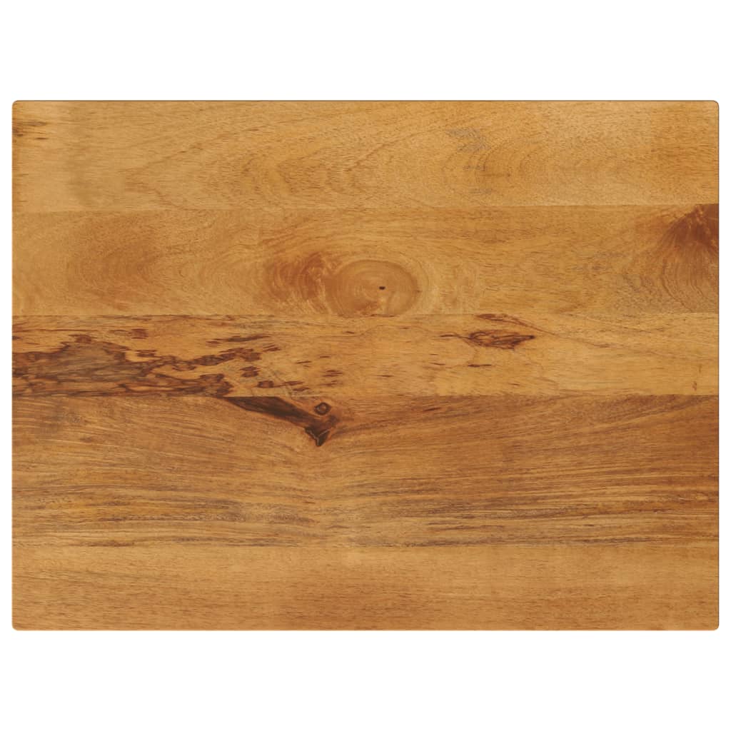 Table Top 80 x 60 x 2.5 cm Rectangular Solid Mango Wood