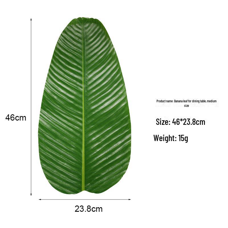 Искусственное растение в горшке «Лист банана» - Nordic Light Luxury Home Décor Ornament