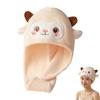 Soft Plush Hair Drying Cap Cartoon Shower Cap Cute Dry Hair Caps  Hair