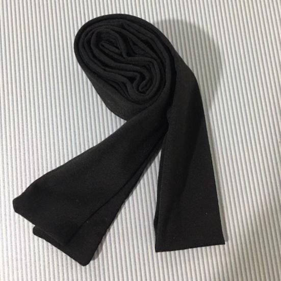 Women Scarf Striped Print Thin Long Scarf Harajuku Style Lightweight Breathable Cotton Scarf Girl Neck Wrap