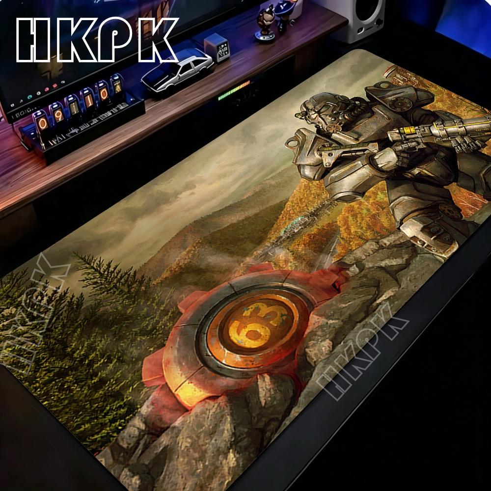XXL Fallout 4 Gamer Large Mouse Pad Keyboard Non-slip Rubber Laptop PC Gaming Office Extended Deskmat Computer Accessories Mats