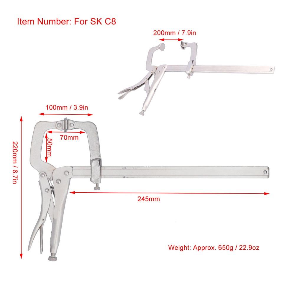 Sliding Rod Clamp Vise Heavy Duty Heavy Duty Pliers Adjustable Sliding Rod Pliers Welding