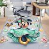Minnie Mouse Butterfly Fantasy Carpet For Playroom Bedroom Living Room Sofa Home Decorkids Game Area Rug Nonslip Floor Mat