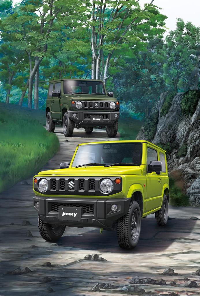 1/24 Scale NEXT Series No. 21 Suzuki Jimny JB64 (XL/Kinetic Yellow) Plastic Model Kit