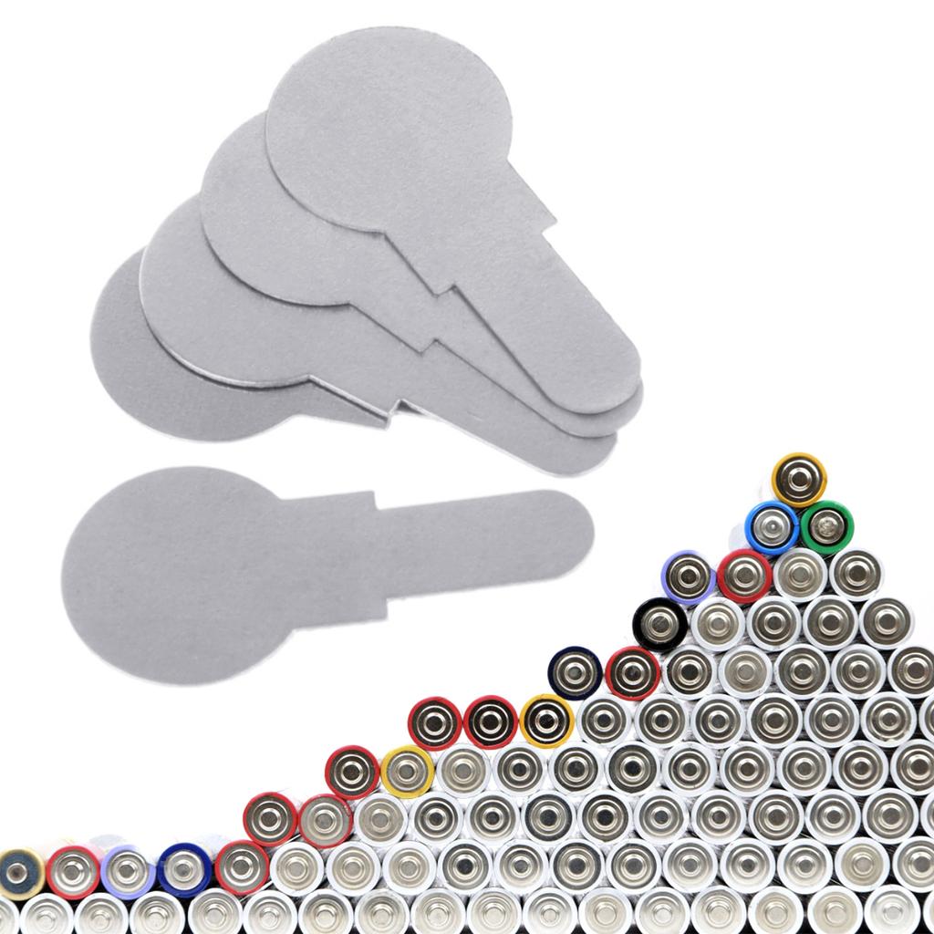 2x0.9cm 100Piece Nickel Plated Steel Strap Strip Sheets for Battery Welding Spot Welder Connection Sheets Equipment