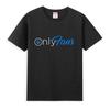 Мужская футболка 2024 повседневная с логотипом OnlyFans графическая оверсайз спортивные топы дышащие удобные стритвир S-3XL крутая футболка