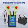 MRCARTOOL V50 Fuel Injector Tester Cleaner DIY Cleaning Tool Kits Diesel GDI Injectors Adapter For AUTOOL CT150 CT160