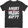 Heavy Metal Music Unisex Fit for Men & Women Quality Cotton T-Shirt Black