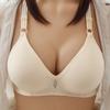 Female Sexy Lingerie Push Up Bra Wireless Women Bras Anti -Sag Adjustable Lingerie Samll Size Cup Thin Bra Underwear