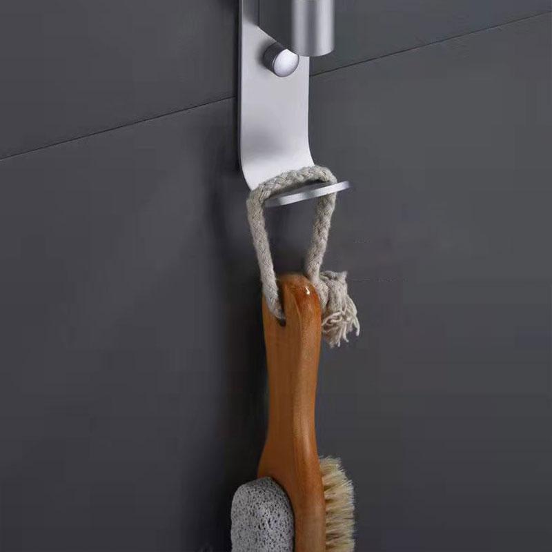 Space Aluminum Towel Rack Rotatable Multi-bar Toilet Stainless Steel Bathroom Towel Bar Hardware Pendant Rack