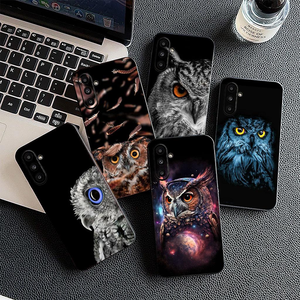 Owl Cartoon Phone Cover Soft Case for Apple iPhone 17 Air 12 13 Pro Max Mini ProMax 7 + 8 Plus Casing