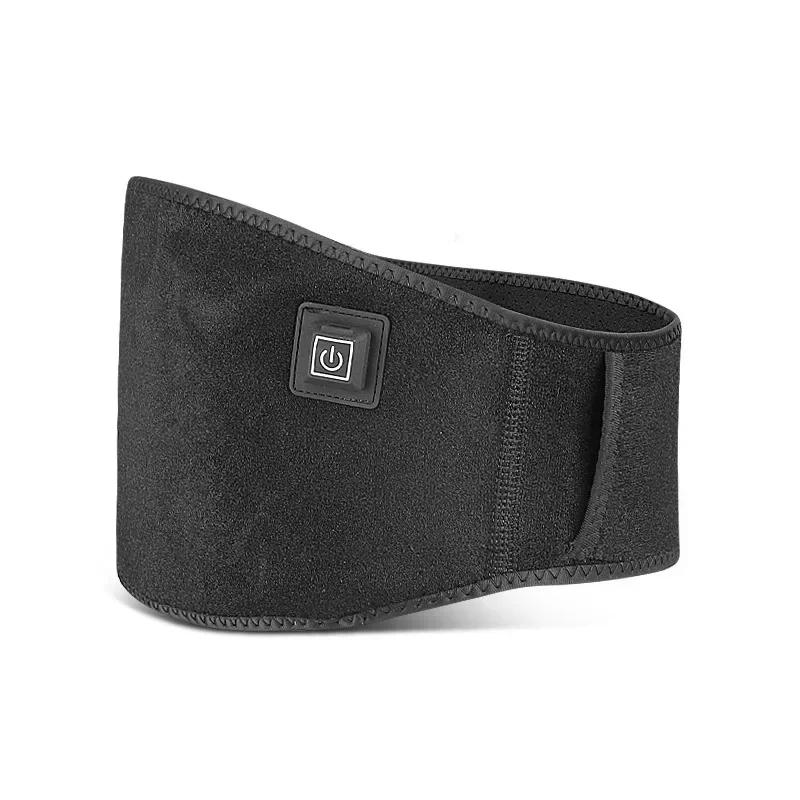 1Pc Electric Heated Waist Support Brace Pain Relief Lumbar Heating Pad Usb Charging Magnetic Therapy Back Waist Massage Band