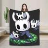 Hollow Knight The Knight Blanket Warm Soft Plush Throw for Couch Bed Flannel Bedspread Comfortable Gift for Girls Boys