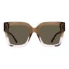 Women S Square SunglaSSeS Edna 08m70 Brown Nude 52mm 08m70