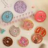 Embroidery Label Original Embroidery Sticker Cartoon Donut Sticker Down Jacket Patch Sticker Accessories Cloth Sticker