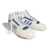 Adidas Originals Drop Step Series Trendy Comfortable Non-Slip High-Top Skate Shoes Unisex Skate Shoes White Blue IF2674